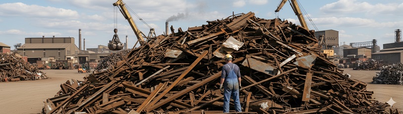 خرید ضایعات فلزی در درکه | بهترین قیمت روز + 6 مزیت ویژه