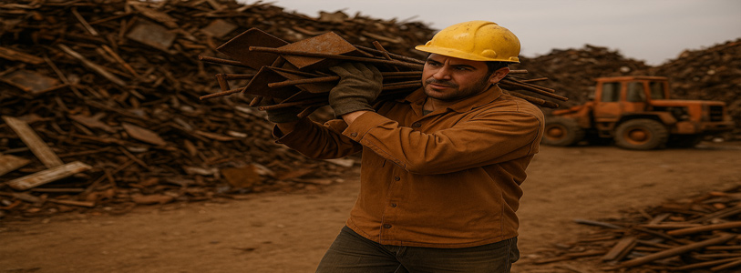 خریدار ضایعات فلزی در شریعتی تهران | بالاترین قیمت روز 1404 قیمت خرید ضایعات فلزی در شریعتی