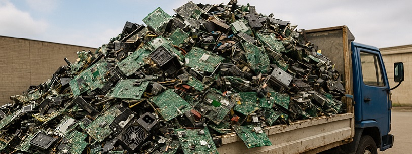 قیمت ضایعات قطعات الکترونیکی در درب کارخانه + نرخ روز 1404 نرخ خرید باتریهای لیتیومی صنعتی