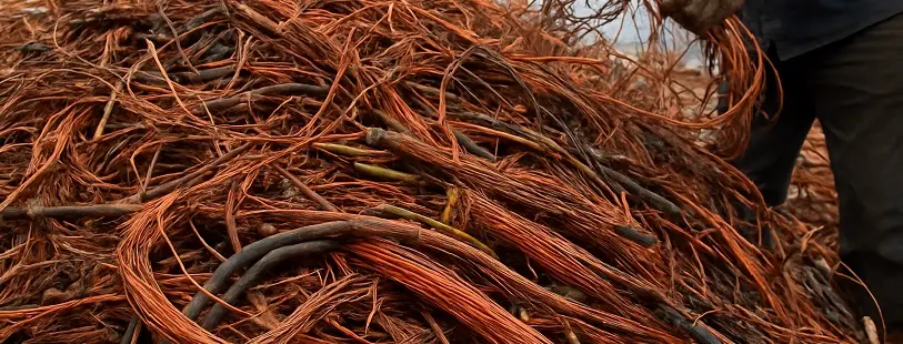 خرید ضایعاتی سیم و کابل مسی + قیمت روز 1404 + حضور در محل مرکز خریداری ضایعات در پوشش ویژه مناطق صنعتی و کارگاهی